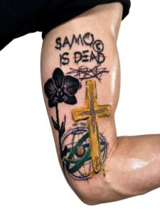 Christ Arm Hand Tattoo Design Inkbulb