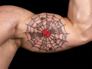 Spider Web Arm Hand Tattoo Design Inkbulb