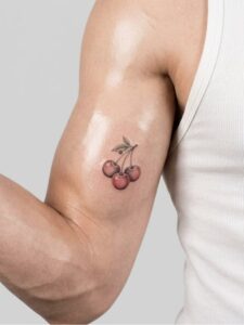 Cherry Arm & Hand Tattoo Inkbulb