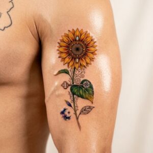 Flower Hand Tattoo Inkbulb